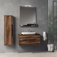 Зеркало Orka Galia 80x100 с подсветкой Lidya арт-3000862 — фото 2, Зеркала в ванную комнату