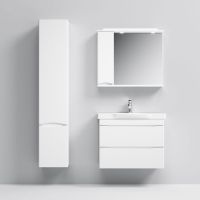 Шкаф пенал AM.PM Like 35 L подвесной Белый арт-M80CHL0356WG — фото 4, Пеналы для ванной комнаты