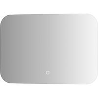 Зеркало Defesto Opti 60x40 с подсветкой 17W-4500К/Сенсорный выключатель/Нейтральный белый свет арт-DF 2802SH — фото 1, Зеркала в ванную комнату