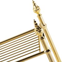 Напольная полка Migliore Mirella Золото арт-26361 — фото 2, Полки для ванной и душа