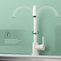 Товар: Смеситель для кухни Splenka Белый матовый арт-S201.40.08 - фото 3 Смеситель для кухни Splenka Белый матовый арт-S201.40.08 — фото 3, Смесители для кухни