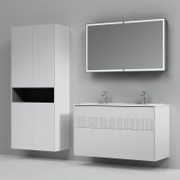 Тумба под раковину AM.PM Func 120 подвесная Белая матовая арт-M8FFUX1202WM — фото 11, Тумбы под раковину