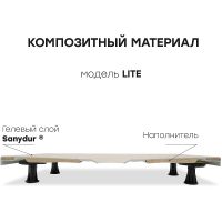 Товар: Душевой поддон из искусственного камня Stpool Lite 80х80 White Matt арт-1237476 - фото 6 Душевой поддон из искусственного камня Stpool Lite 80х80 White Matt арт-1237476 — фото 6, Душевые поддоны из искусственного камня