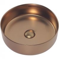 Товар: Раковина-чаша Abber Bequem 36 Розовое золото матовое арт-AC2108MRG - фото 2 Раковина-чаша Abber Bequem 36 Розовое золото матовое арт-AC2108MRG — фото 2, Раковины накладные