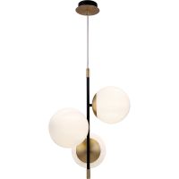 Подвесной светильник Maytoni Modern Nostalgia Белый Золото матовое арт-MOD048PL-03G — фото 1, Подвесные светильники