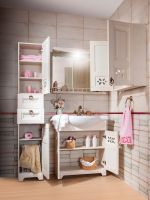 Товар: Тумба под раковину Бриклаер Кантри 80 Бежевый дуб прованс арт-4627125413698 - фото 3 Тумба под раковину Бриклаер Кантри 80 Бежевый дуб прованс арт-4627125413698 — фото 3, Тумбы под раковину