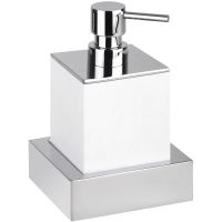 Дозатор для жидкого мыла Bemeta Gamma Белый арт-145509012 — фото 1, Дозаторы