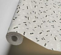 Обои AS Creation Karl Lagerfeld Винил на флизелине (0,53*10,05) Бежевый/Серый, Надписи арт-37843-3 — фото 2, Обои для стен