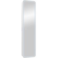 Зеркальный шкаф Континент Lorenzo LED 40 с подсветкой Белый арт-МВК009 — фото 2, Пеналы для ванной комнаты