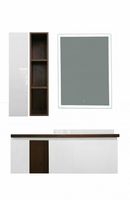 Подвесной шкаф Эстет Malibu 20 L Белый арт-ФР-00007132 — фото 5, Шкафы для ванной