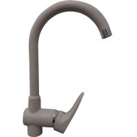 Товар: Смеситель для кухни GranFest 3023 Серый арт-3023сер - фото 1 Смеситель для кухни GranFest 3023 Серый арт-3023сер — фото 1, Смесители для кухни