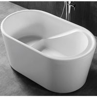 Акриловая ванна Abber 130х75 без гидромассажа арт-AB9277 — фото 1, Акриловые ванны