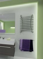 Водяной полотенцесушитель Ника Bamboo ЛБ 8 100x50 Хром арт-ЛБ 8 100/50 — фото 3, Водяные полотенцесушители