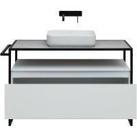 Тумба под раковину Allen Brau Priority 120 Белая матовая арт-1.31004.WM — фото 12, Тумбы под раковину