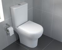 Унитаз компакт Vitra Zentrum Rim-Ex с бачком и сиденьем Микролифт арт-9824B003-7207 — фото 2, Напольные унитазы