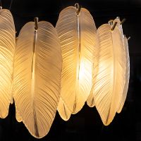 Люстра Artelamp Evie Белая Золото матовое арт-A4152SP-8SG — фото 3, Люстры