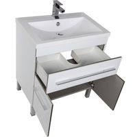 Комплект мебели для ванной Aquanet Верона 75 Белый арт-231034 — фото 5, Комплекты мебели для ванной