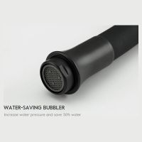 Смеситель для кухни Frap H67-6 Черный матовый арт-F4067-6 — фото 4, Смесители для кухни