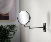 Косметическое зеркало Schein Черное матовое арт-9341MB — фото 5, Косметические зеркала