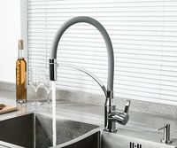 Смеситель для кухни Frap Хром Серый арт-F4552 — фото 9, Смесители для кухни