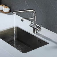 Смеситель для кухни ZorG Inox Нержавеющая сталь арт-SZR-3216 — фото 3, Смесители для кухни