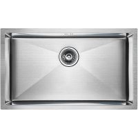 Кухонная мойка Paulmark Next 74 Uni Брашированная сталь арт-PM217444-BS — фото 1, Кухонные мойки