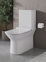 Унитаз компакт Agger с бачком и сиденьем Микролифт арт-AT02000 — фото 7, Напольные унитазы