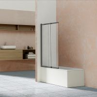 Товар: Шторка на ванну Vincea VSB-1E 100х145 профиль Вороненая сталь стекло прозрачное арт-VSB-1E100CLGM - фото 2 Шторка на ванну Vincea VSB-1E 100х145 профиль Вороненая сталь стекло прозрачное арт-VSB-1E100CLGM — фото 2, Шторки для ванной раздвижные