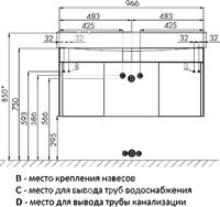 Товар: Тумба под раковину Aquaton Беверли 100 подвесная Белый глянец арт-1A236701BV010 - фото 10 Тумба под раковину Aquaton Беверли 100 подвесная Белый глянец арт-1A236701BV010 — фото 10, Тумбы под раковину