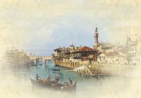 Товар: Фреска Ortograf Венеция 4539 Фактура флок FLK Флизелин (3,5*2,45) Бежевый/Синий, Город арт-4539 (флок FLK) - фото 2 Фреска Ortograf Венеция 4539 Фактура флок FLK Флизелин (3,5*2,45) Бежевый/Синий, Город арт-4539 (флок FLK) — фото 2, Фрески