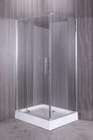 Душевой уголок Esbano ESR-8180 120x80 профиль Хром стекло прозрачное арт-ESUGR8180 — фото 2, Прямоугольные душевые уголки