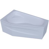 Акриловая ванна Aquatek Медея 170x95 L без гидромассажа без панелей с каркасом (вклеенный) со слив-переливом арт-MED180-0000007 — фото 2, Акриловые ванны