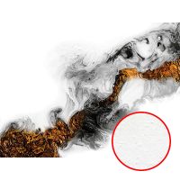 Фреска Ortograf Fluid art 34072 Фактура бархат FX Флизелин (3,6*2,7) Белый/Серый/Золото, Абстракция арт-34072 (бархат FX) — фото 1, Фрески