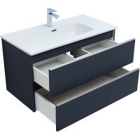 Товар: Тумба под раковину Aquanet Вега 90 подвесная Маренго арт-329592 - фото 3 Тумба под раковину Aquanet Вега 90 подвесная Маренго арт-329592 — фото 3, Тумбы под раковину