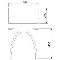 Товар: Стульчик для ванной Abber Kristall Бирюзовый арт-AT1739Aquamarin - фото 5 Стульчик для ванной Abber Kristall Бирюзовый арт-AT1739Aquamarin — фото 5, Сиденья