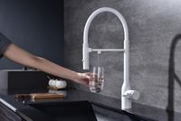 Смеситель для кухни Paulmark Magneto One Белый матовый арт-Ma213188-WH — фото 12, Смесители для кухни