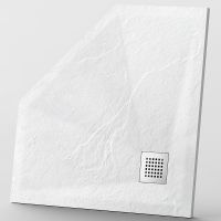 Душевой поддон из искусственного камня Grossman Strong 90x90 Белый арт-GR-S19090D — фото 3, Душевые поддоны из искусственного камня