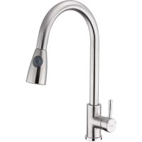 Смеситель для кухни Frap H899 Сатин арт-F60899-1 — фото 1, Смесители для кухни