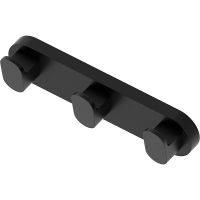 Вешалка для полотенец Artwelle Schwarz Черная матовая арт-7735 — фото 2, Крючки для полотенец