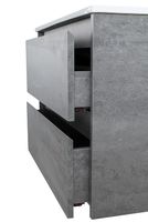 Тумба под раковину BelBagno Kraft 70 подвесная Cemento Grigio арт-KRAFT-700-2C-SO-CG — фото 7, Тумбы под раковину