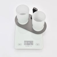 Стакан для зубных щеток Raglo двойной Графит арт-R300.08.09 — фото 8, Стаканы для зубных щеток