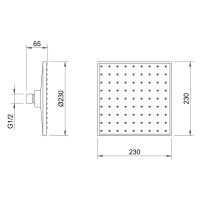 Душевая система Berges Nardis 3S Оружейная сталь арт-071012 — фото 11, Встраиваемые душевые комплекты