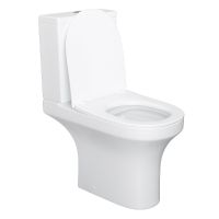 Унитаз компакт Damixa Skyline с бачком и сиденьем Микролифт арт-DX35C8600SC — фото 2, Напольные унитазы