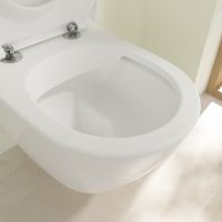 Унитаз Villeroy&Boch Subway 2.0 подвесной с сиденьем Микролифт арт-5614R2R1 — фото 7, Подвесные унитазы