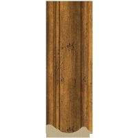 Зеркало Evoform Exclusive 119х59 с фацетом в багетной раме - Травленая бронза 99 мм арт-BY 3498 — фото 3, Зеркала в ванную комнату