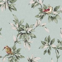 Обои Andrea Rossi Arlequin Винил на флизелине (1,06*10,05) Голубой, Птицы арт-54304-3 — фото 1, Обои для стен