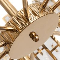 Товар: Люстра Divinare Medea Прозрачная Золото арт-1684/01 LM-10 - фото 2 Люстра Divinare Medea Прозрачная Золото арт-1684/01 LM-10 — фото 2, Люстры