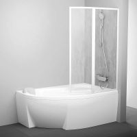Товар: Шторка на ванну Ravak Supernova VSK2 Rosa 150 R профиль Белый витраж пластик Rain арт-76P8010041 - фото 1 Шторка на ванну Ravak Supernova VSK2 Rosa 150 R профиль Белый витраж пластик Rain арт-76P8010041 — фото 1, Шторки для ванной распашные