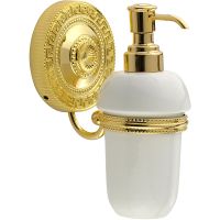 Дозатор для жидкого мыла Migliore Montecarlo Золото Белый арт-31501 — фото 1, Дозаторы