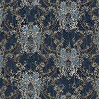 Обои Emiliana Parati Valentin Yudashkin 5 Винил на флизелине (1,06*10,05) Синий, Дамаск арт-86065 — фото 1, Обои для стен